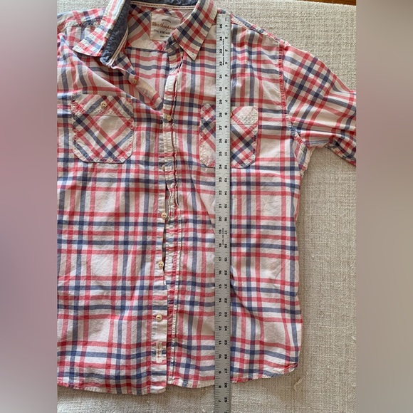 Pink and blue plaid pattern - Picture 8 of 9